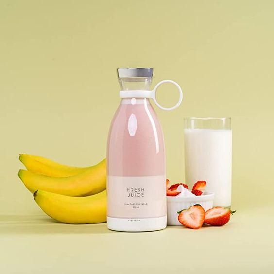 Portable Juicer Blenders For Smoothies And Juices USB Rechargeable Mini Juicer Bottle Blender Shake Maker Travel Juice Maker for Fruits