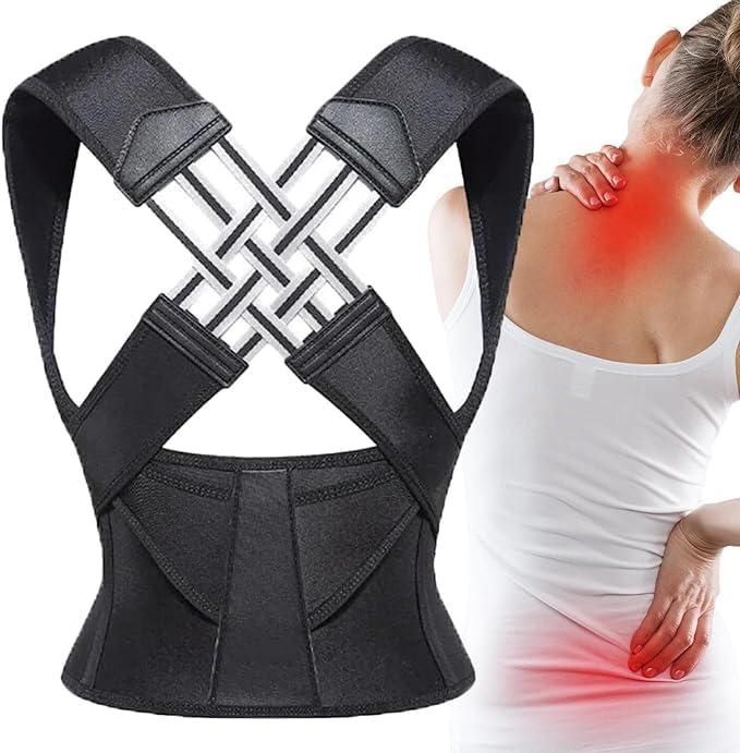 Adjustable Premium Back Posture Corrector/ Slouching Relieve Pain Belt Women Men