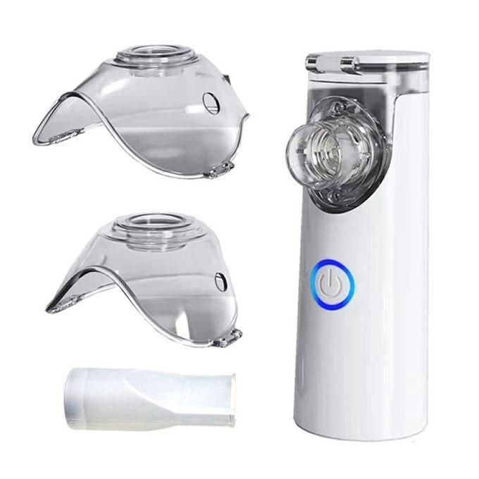 Portable Mesh Nebulizer Handheld, One Touch Operation, No Noise, High Nebulization Rate, Personal Inhalers For Breathing Problems Lightweight, Travel Friendly Nebulizer For Adults & Kids