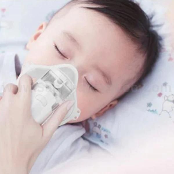 Portable Mesh Nebulizer Handheld, One Touch Operation, No Noise, High Nebulization Rate, Personal Inhalers For Breathing Problems Lightweight, Travel Friendly Nebulizer For Adults & Kids