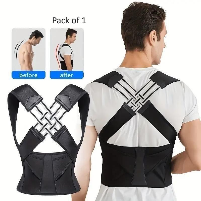 Adjustable Premium Back Posture Corrector/ Slouching Relieve Pain Belt Women Men